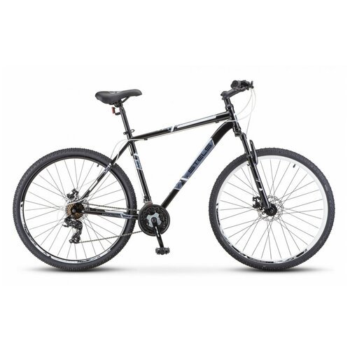 Купить Велосипед Stels Navigator 700 D 27.5 F020 (2022) Размер рамы: 21 Цвет: Чёрный/бе...