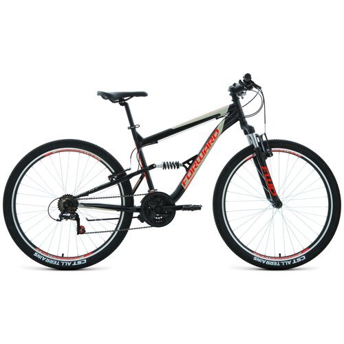 Купить Горный (MTB) велосипед FORWARD Raptor 27.5 1.0 (2022) черный/красный 16" (требуе...