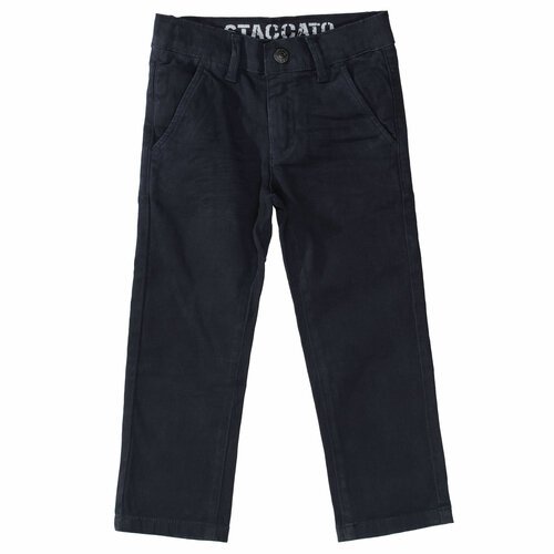 Купить Джинсы Staccato, размер 92, синий
Классические брюки из твила от известного евро...
