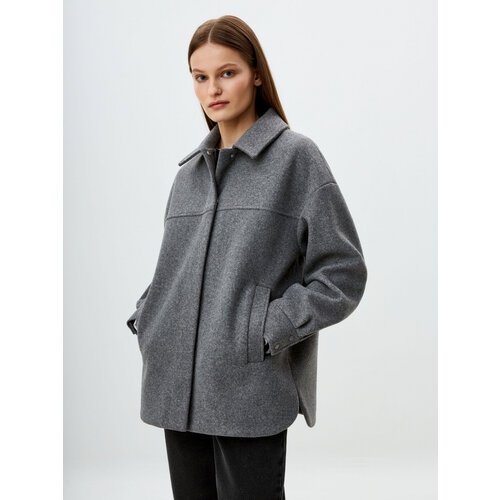 Купить Пальто Sela, размер L INT, серый
Это стильное женское пальто sela представляет с...