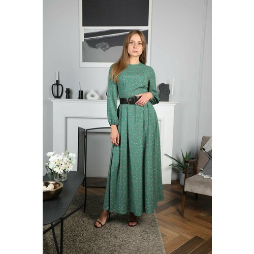 Купить Платье VERA DELIZIA, размер 48, зеленый
Платье женское приталенного кроя длины м...