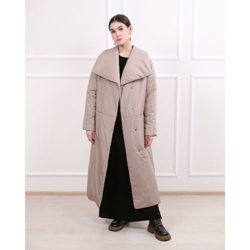 Купить Пальто, размер 44
Элегантное женское пальто силуэта oversize дополнит стильный о...