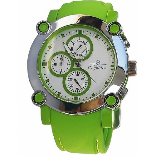 Купить Наручные часы F.Gattien, зеленый
<p> Унисекс модные наручные часы F.Gattien Spor...
