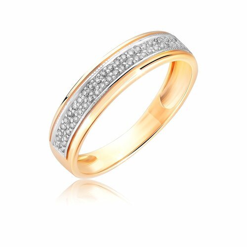 Купить Кольцо VALTERA, желтое золото, 585 проба, размер 18, золотой
Изящное кольцо с бр...