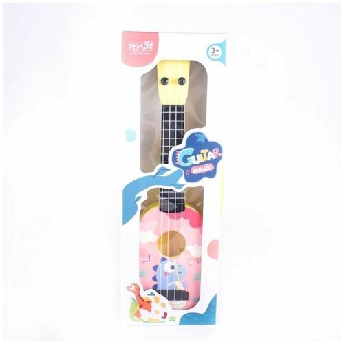 Купить Детская гитара Дино
Гитара (4х струнная) - классическая музыкальная игрушка. Отл...