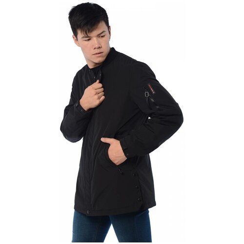 Купить Куртка Malidinu, размер 48, черный
Демисезонная мужская куртка прямого кроя, с к...