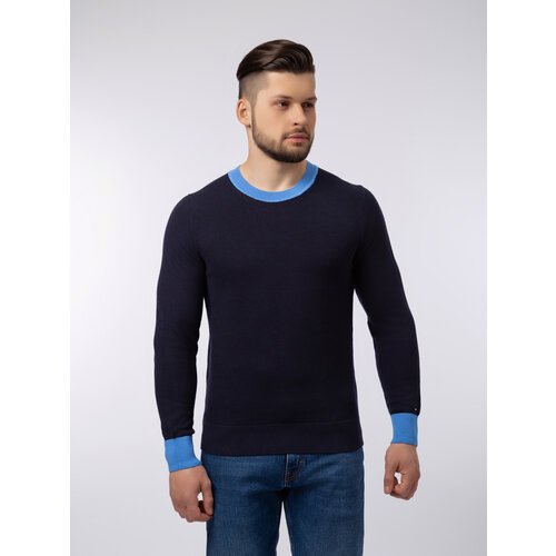 Купить Джемпер TOMMY HILFIGER, размер XL, синий
Этот свитер в минималистичном стиле изг...