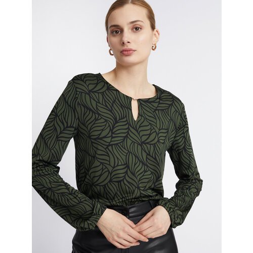 Купить Блуза Zolla, размер XXL, коричневый
Зелёная женская блузка на резинке, выполненн...