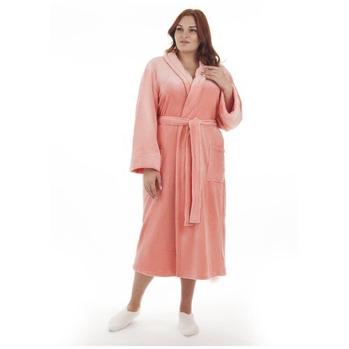 Купить Халат S-Family, размер 60/62, розовый
Женский халат запашной больших размеров –...