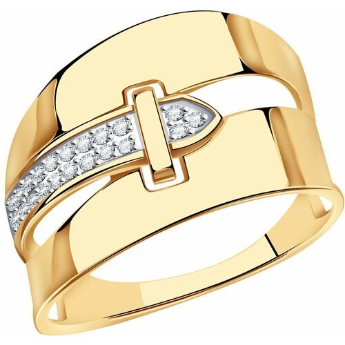 Купить Кольцо Diamant online, золото, 585 проба, фианит, размер 19
<p>В нашем интернет-...