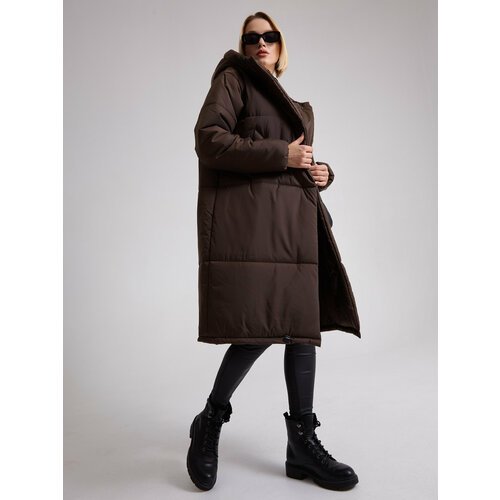 Купить Куртка ZakRaf, размер 42, коричневый
Женское демисезонное стеганое полупальто Za...