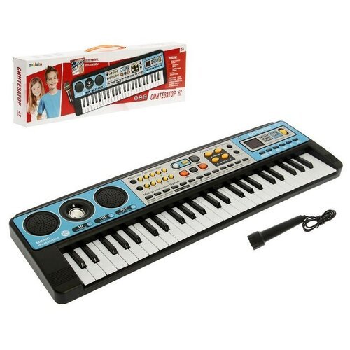 Купить Пианино Zabiaka 736101
<p>Синтезатор «Музыкальный взрыв», 49 клавиш с радио, раб...