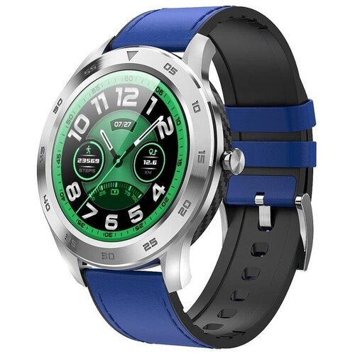Купить Часы Smart Watch DT98 GARSline серебристые (ремешок синяя экокожа)
Часы Smart Wa...