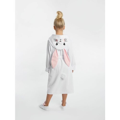 Купить Халат Fluffy Bunny, размер 122-128, белый
Внимание!<br>тапочки, представленные н...