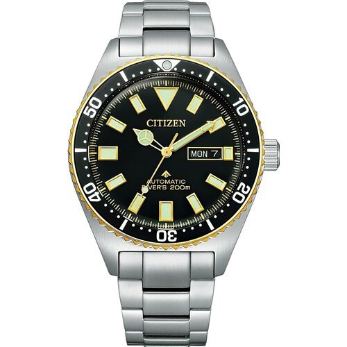 Купить Наручные часы CITIZEN NY0125-83E, серебряный, черный
Мужские механические часы с...