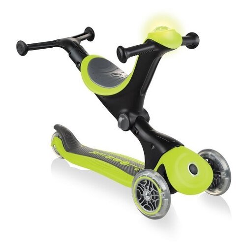 Купить Детский 3-колесный самокат-беговел GLOBBER Go Up Deluxe Play Lights, зеленый
Glo...