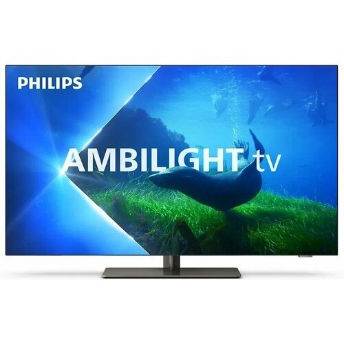 Купить Телевизор 42″ Philips 42OLED808, OLED EX, 4K UHD, Google TV, Ambilight
Основные...