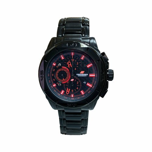 Купить Наручные часы Chronoforce 5185-D, черный
• Спортивный хронограф из лимитированно...
