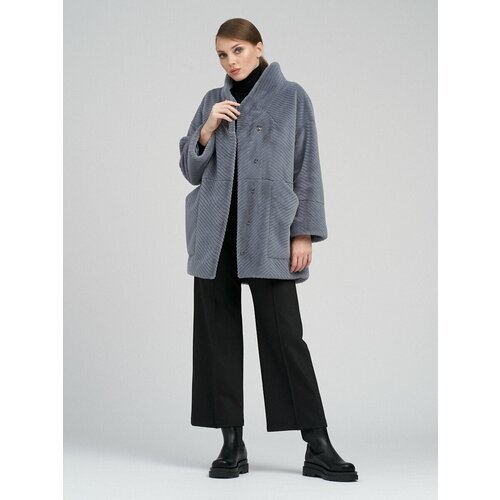 Купить Шуба ALEF, размер 44, серый
Короткая женская куртка из искусственного меха от бр...