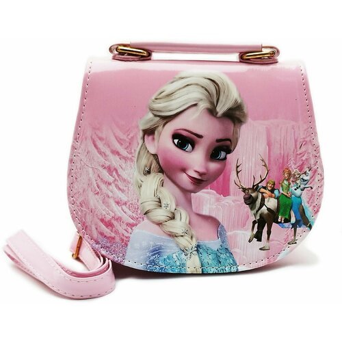 Купить Сумка кросс-боди , розовый
Детская сумка на плечо Принцесса Эльза - Зимнее путеш...