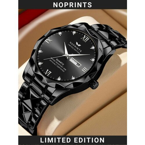 Купить Наручные часы NOPRINTS, серебряный, черный
NOPRINTS NPV13 – это стильные наручны...