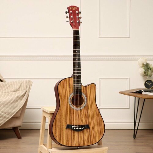 Купить Акустическая гитара Music Life SD-H38Q, светло-коричневая
<p>Акустическая гитара...