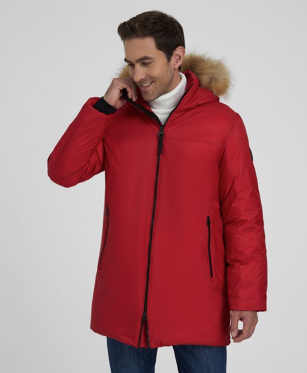 Купить Куртка HENDERSON JK-0420 RED
Ультратеплая удлиненная куртка на синтепухе, из тка...