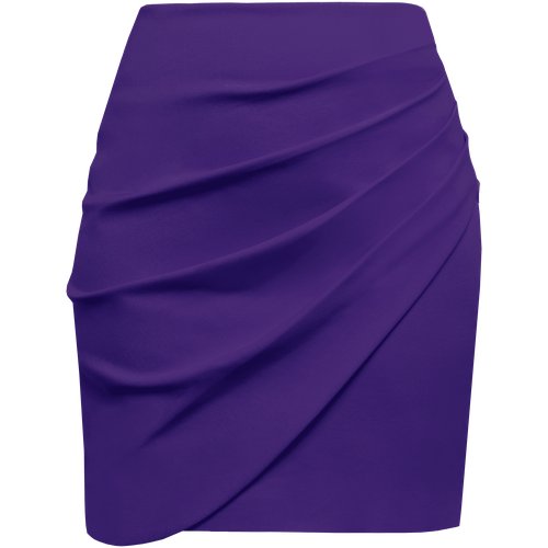 Купить Юбка RO.KO.KO, размер XS, фиолетовый
Мини-юбка с объёмной драпировкой. Красивая...