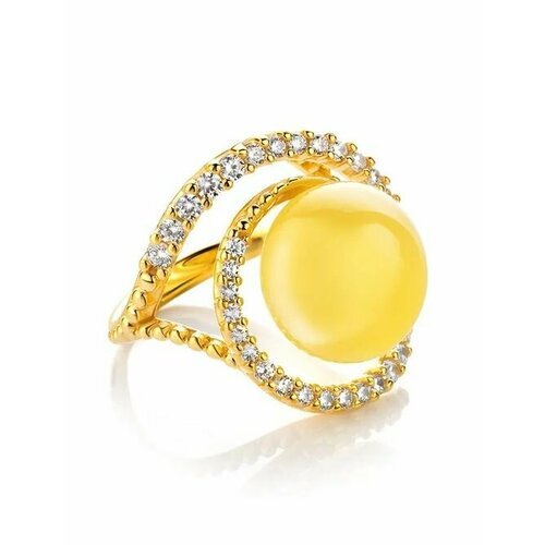 Купить Кольцо, янтарь, безразмерное, серебряный
Изящное красивое кольцо из , украшенное...