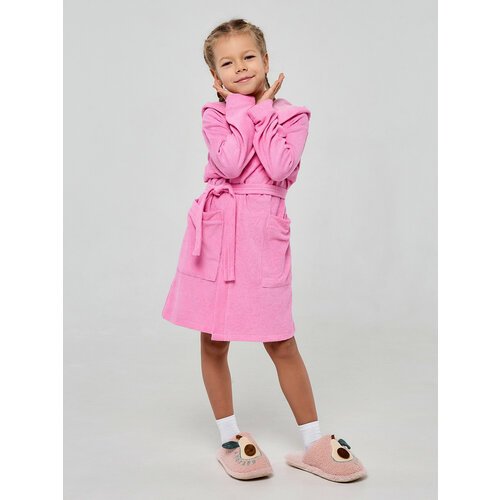 Купить Халат Дети в цвете, размер 34-122, розовый
Мягкий махровый халат незаменим в пов...