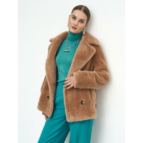 Купить Куртка silverfox, размер 48, коричневый
Шуба женская чебурашка SilverFox - это п...