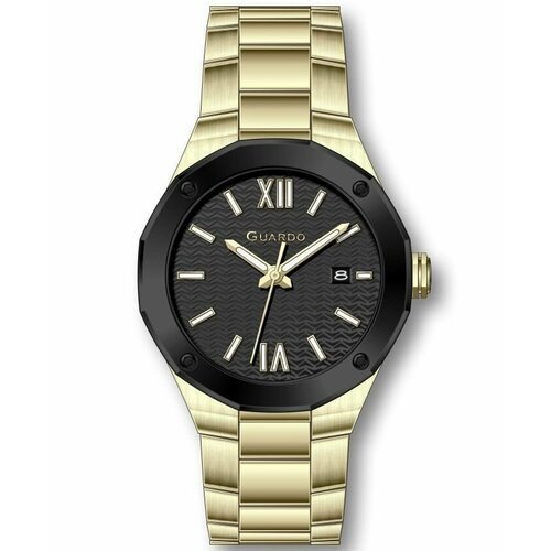Купить Наручные часы Guardo 12733-4, черный, золотой
Часы Guardo Premium GR12733-4 брен...
