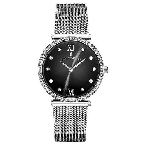 Купить Наручные часы Jacques du Manoir SOCMI.05, черный, серебряный
Часы женские Jacque...