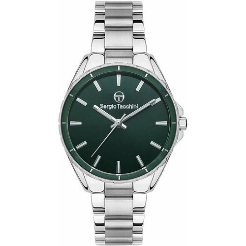 Купить Наручные часы SERGIO TACCHINI Archivio, серебряный, зеленый
Женские часы. Коллек...