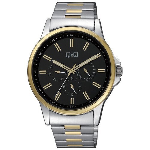 Купить Наручные часы Q&Q, серебряный
<ul><li> Мужские японские кварцевые часы на стальн...