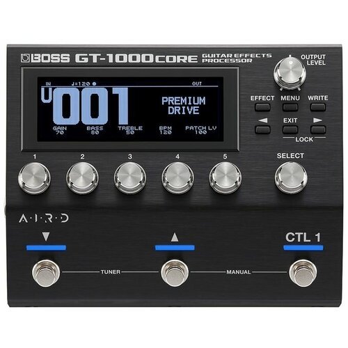 Купить Boss GT-1000CORE гитарный процессор эффектов для обработки гитарного и бас-гитар...