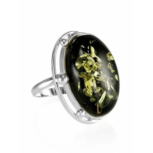 Купить Кольцо, янтарь, безразмерное, мультиколор
кольцо «Маньяна», украшенное натуральн...