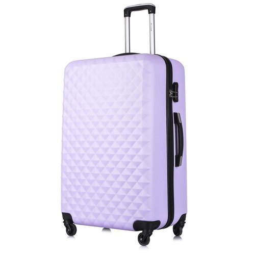 Купить Умный чемодан L'case, 102 л, размер L, фиолетовый
Надежный чемодан из прочного А...
