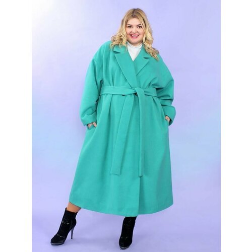 Купить Пальто Yaber, размер 72-74, бирюзовый
Модное кашемировое пальто яркой расцветки....
