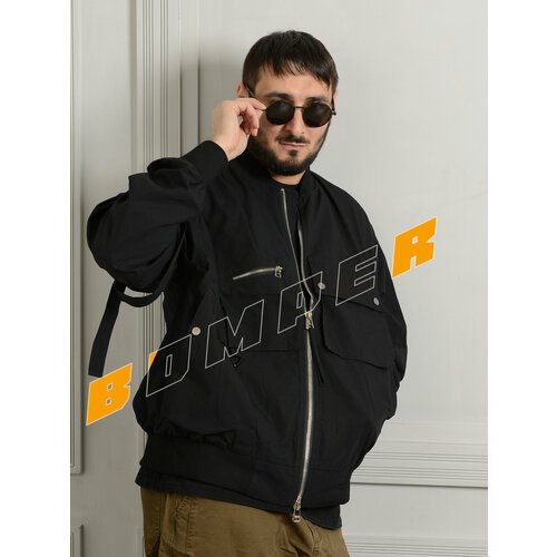Купить Бомбер , размер L, черный
Мужская куртка бомбер - это стильный и функциональный...