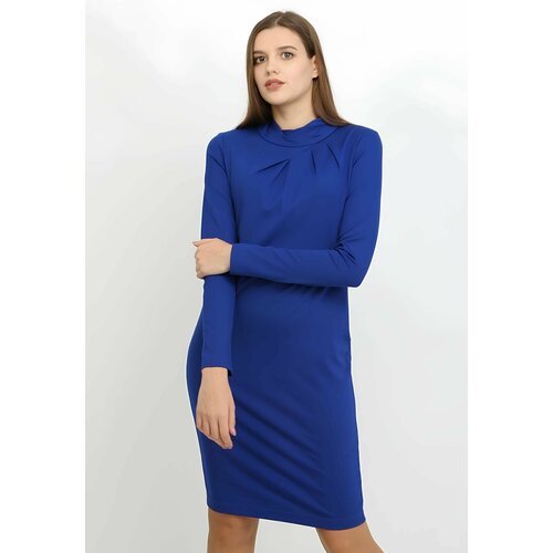 Купить Платье LeaVinci, размер XS, синий
Универсальное платье футляр из мягкого трикота...