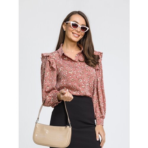 Купить Блуза HappyFox, размер 50, розовый
Нежная, романтичная блузка с длинным рукавом-...