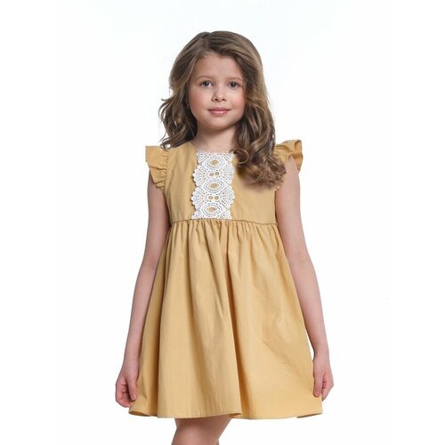 Купить Платье Mini Maxi, размер 110, бежевый
Платье для девочек Mini Maxi, модель 6220,...
