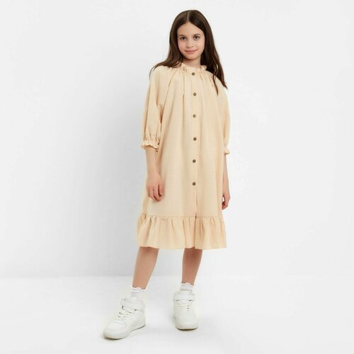 Купить Платье Minaku, размер 140, бордовый, бежевый
Платье для девочки MINAKU : поплин,...