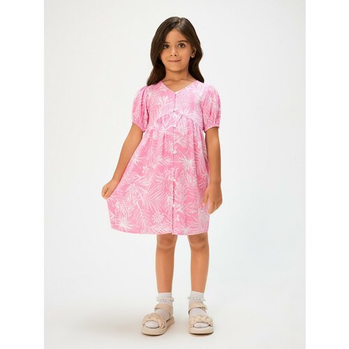 Купить Платье Acoola, размер 140, мультиколор
Детское платье для девочки выполнено из в...