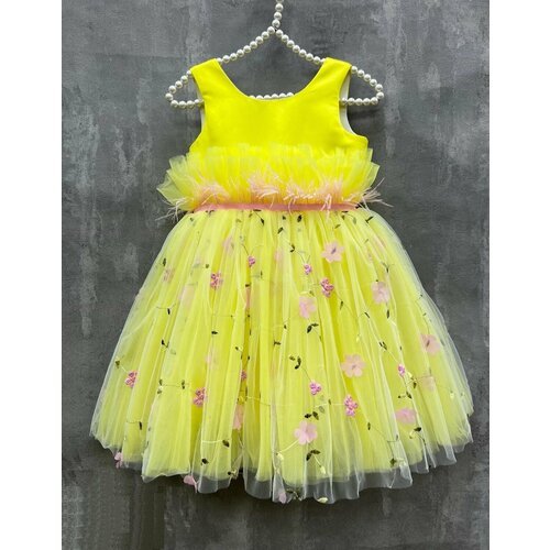 Купить Платье MILADY, размер 36, желтый
Длина: 78 см;<br>Бюст: 70 см;<br>Талия: 65 см;<...