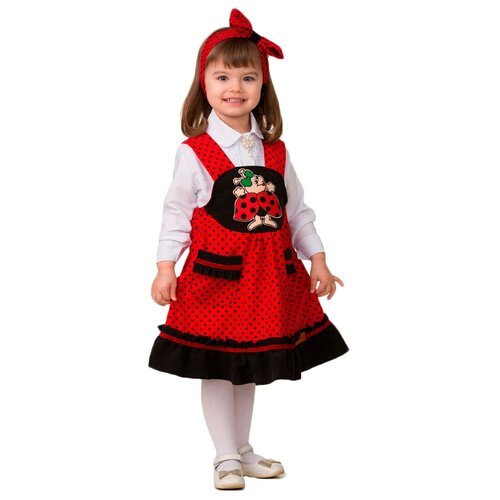 Купить Костюм Батик, размер 116, красный
Карнавальный костюм божьей коровки для девочки...