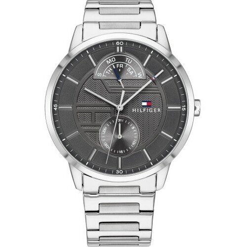 Купить Наручные часы TOMMY HILFIGER, серебряный, серый
Мужские стильные часы на стально...