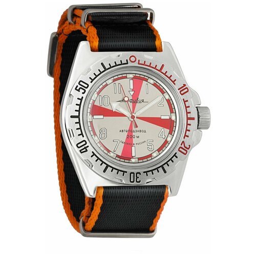 Купить Наручные часы Восток Амфибия Мужские наручные часы Восток Амфибия 110651, оранже...