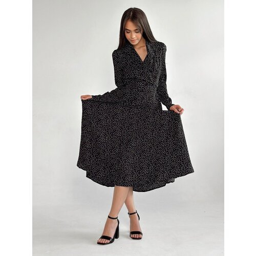 Купить Платье Fashion Point, размер 48, черный
Платье миди от бренда FASHION - это идеа...